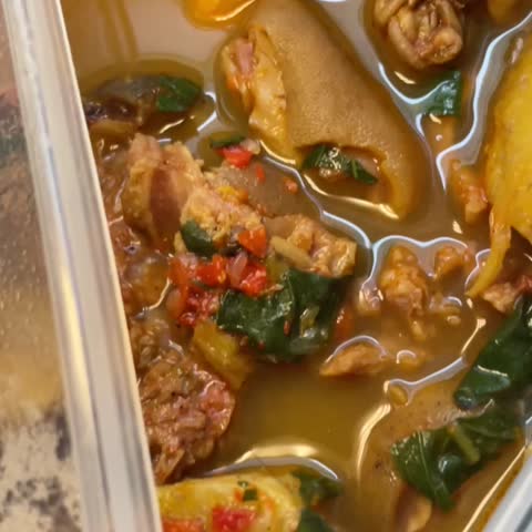 Goat meat peppersoup by Hephzibah Adesoga