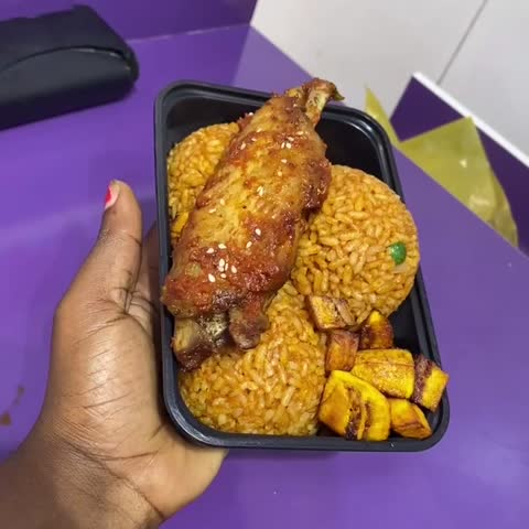 Jollof Rice & Turkey by Abosede Akinbode