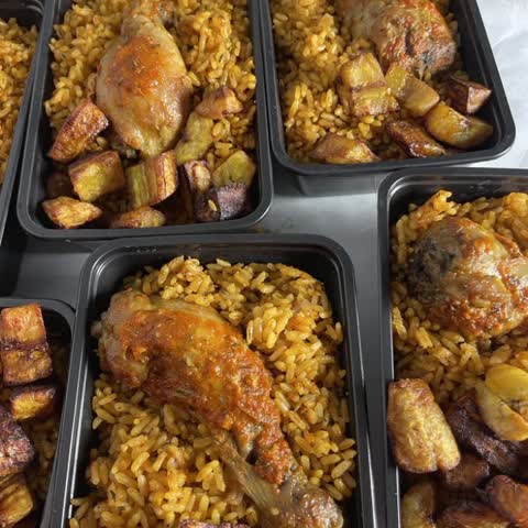 Jollof rice Combo by Oluwapelumi Ibitokun